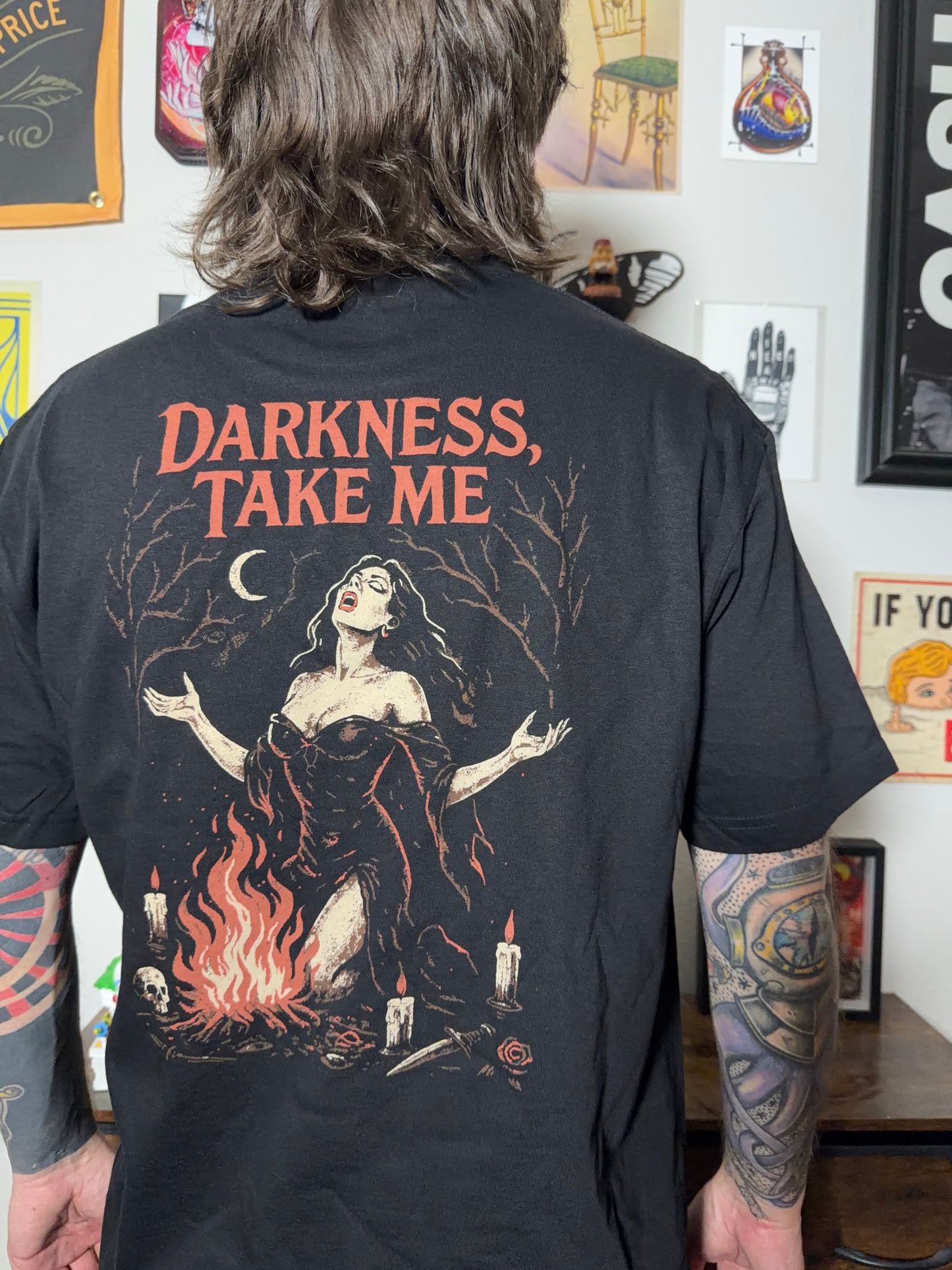 Darkness Take Me Tee